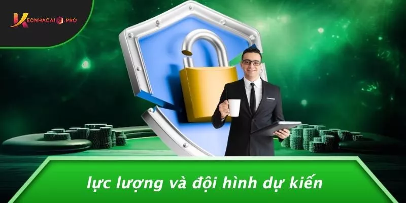 Lực Lượng Và Đội Hình Dự Kiến