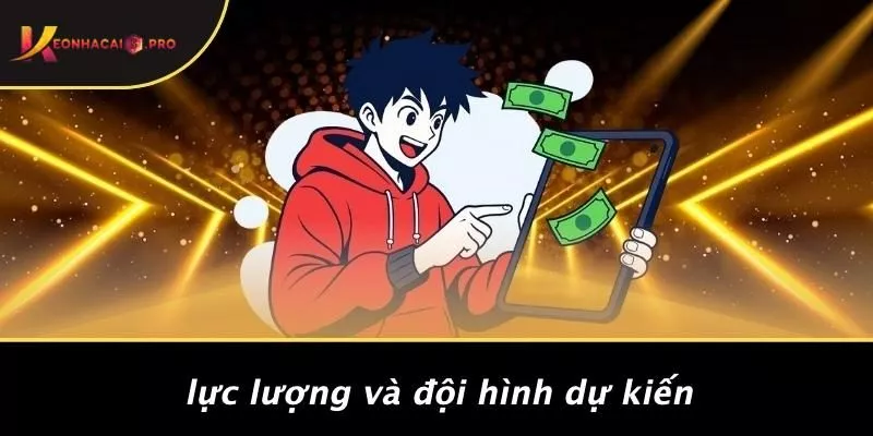 Lực Lượng Và Đội Hình Dự Kiến