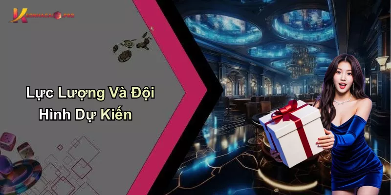 Lực Lượng Và Đội Hình Dự Kiến