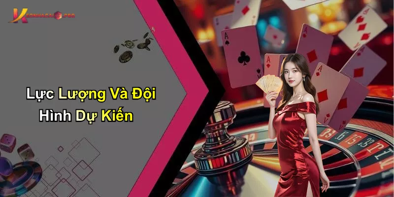 Lực Lượng Và Đội Hình Dự Kiến